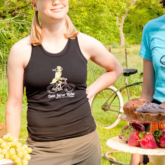 XS-2XL Shelf Bra Racerback Tank by SJR - Picture 1 of 3